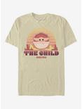 Star Wars The Mandalorian The Child Sunset Ride T-Shirt, SAND, hi-res