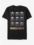 Star Wars The Mandalorian Mando Helmet Boxup T-Shirt, BLACK, hi-res