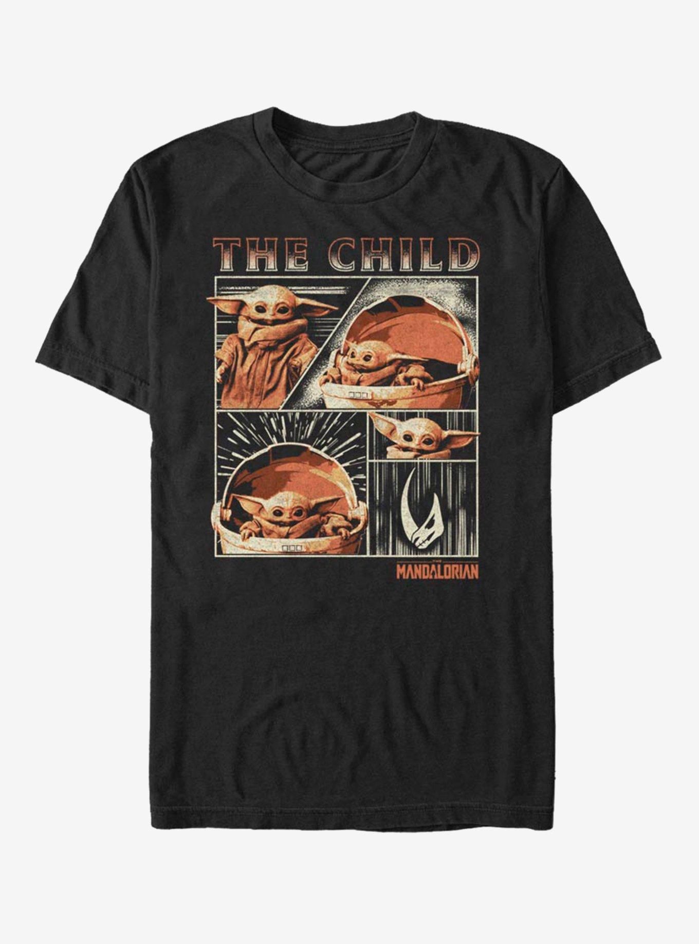 Star Wars The Mandalorian The Child Panel T-Shirt, , hi-res