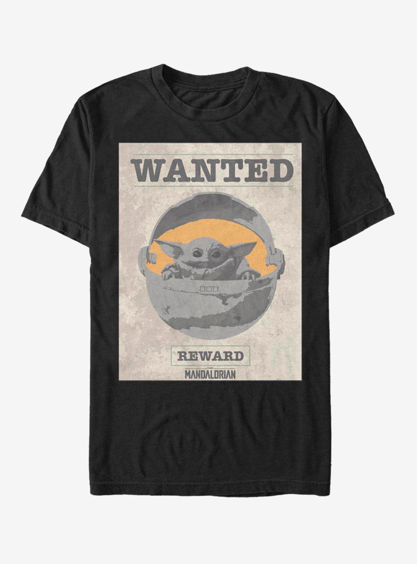 Star Wars The Mandalorian The Child Wanted Poster T-Shirt, , hi-res