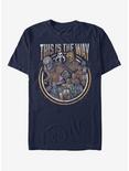 Star Wars The Mandalorian This Is The Way Group T-Shirt, NAVY, hi-res