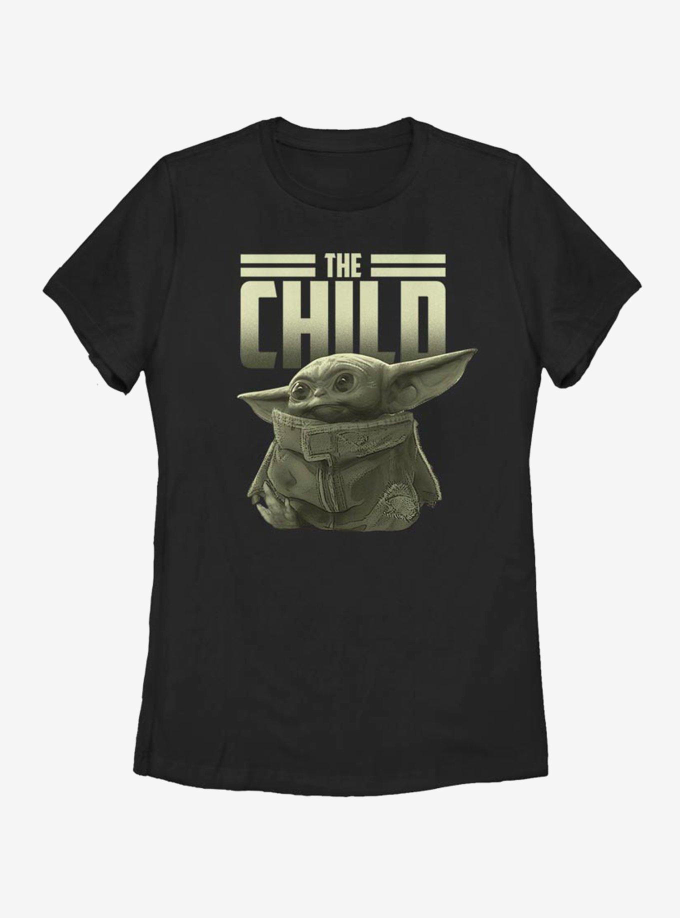 Star Wars The Mandalorian Green The Child Womens T-Shirt, , hi-res