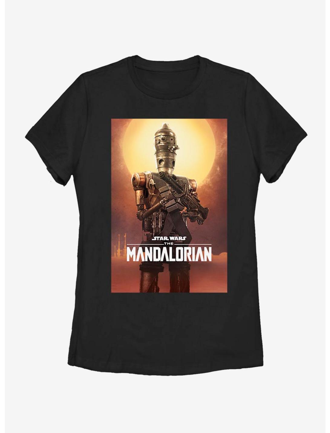Star Wars The Mandalorian IG-11 Poster Womens T-Shirt, BLACK, hi-res