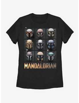 Star Wars The Mandalorian Mando Helmet Boxup Womens T-Shirt, , hi-res