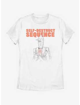 Star Wars The Mandalorian Self Destruct IG-11 Womens T-Shirt, , hi-res