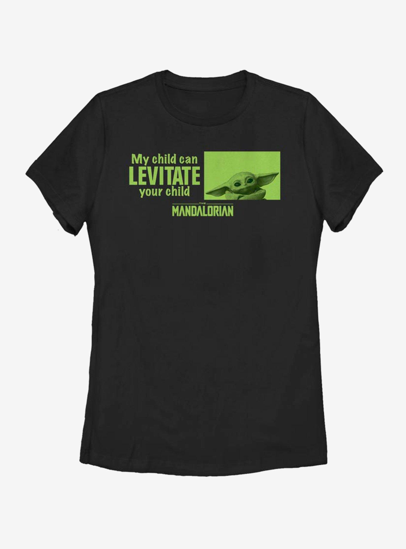 Star Wars The Mandalorian The Child Mine Can Levitate Womens T-Shirt, , hi-res