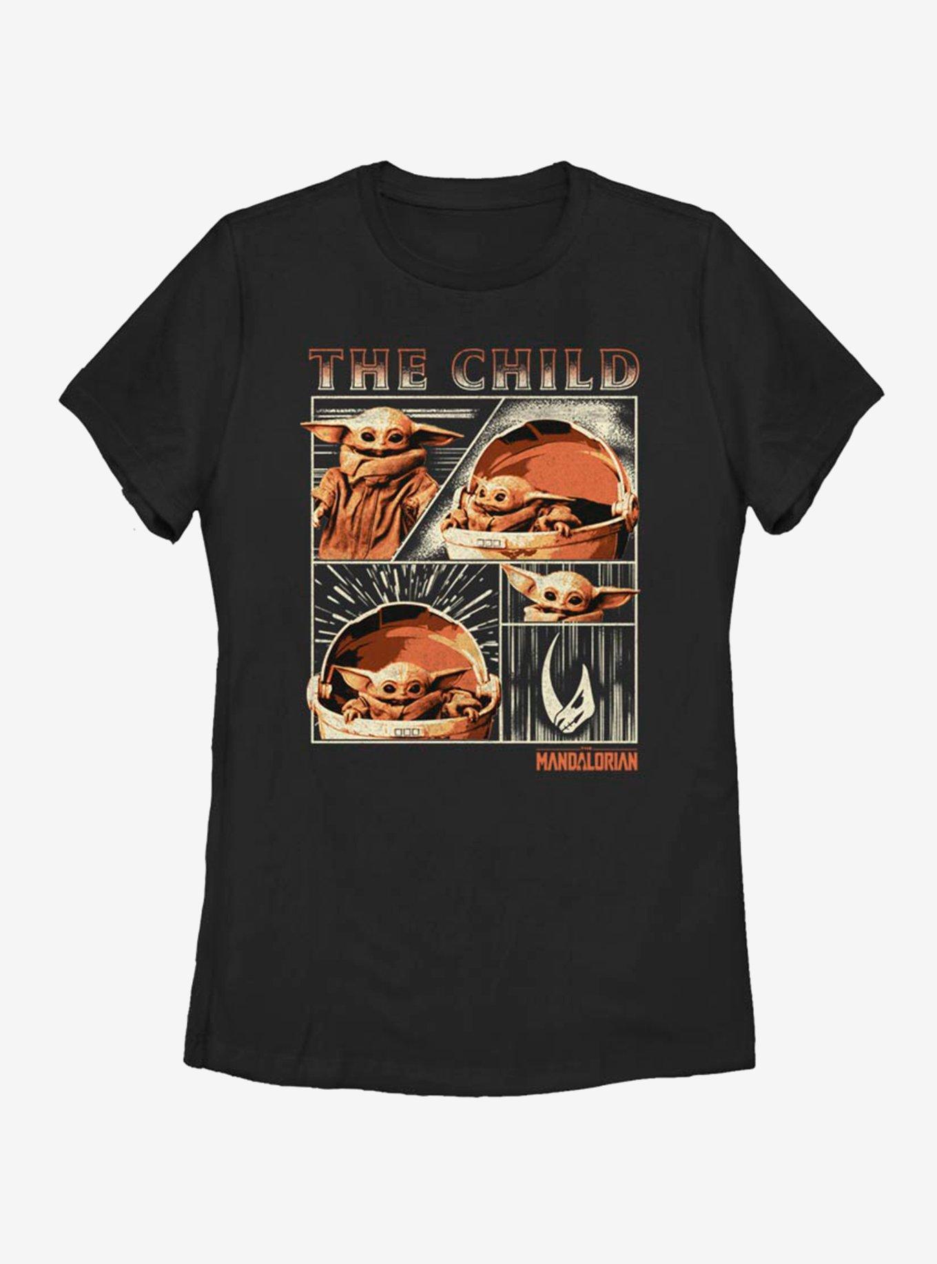 Star Wars The Mandalorian The Child Panel Womens T-Shirt, , hi-res