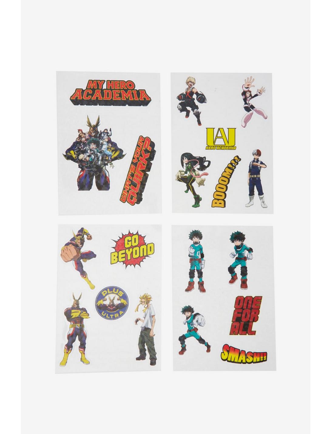My Hero Academia Holographic Tech Stickers - BoxLunch Exclusive, , hi-res