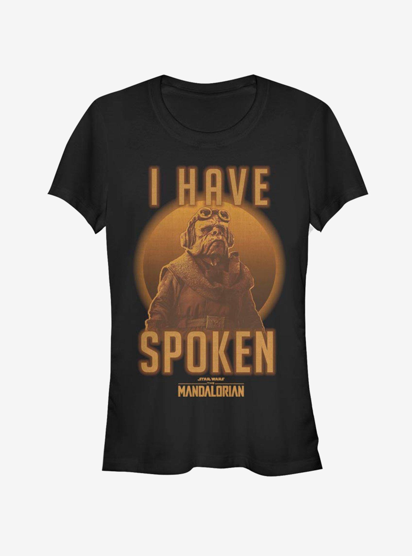 The Mandalorian Kuill Has Spoken Girls T-Shirt, BLACK, hi-res