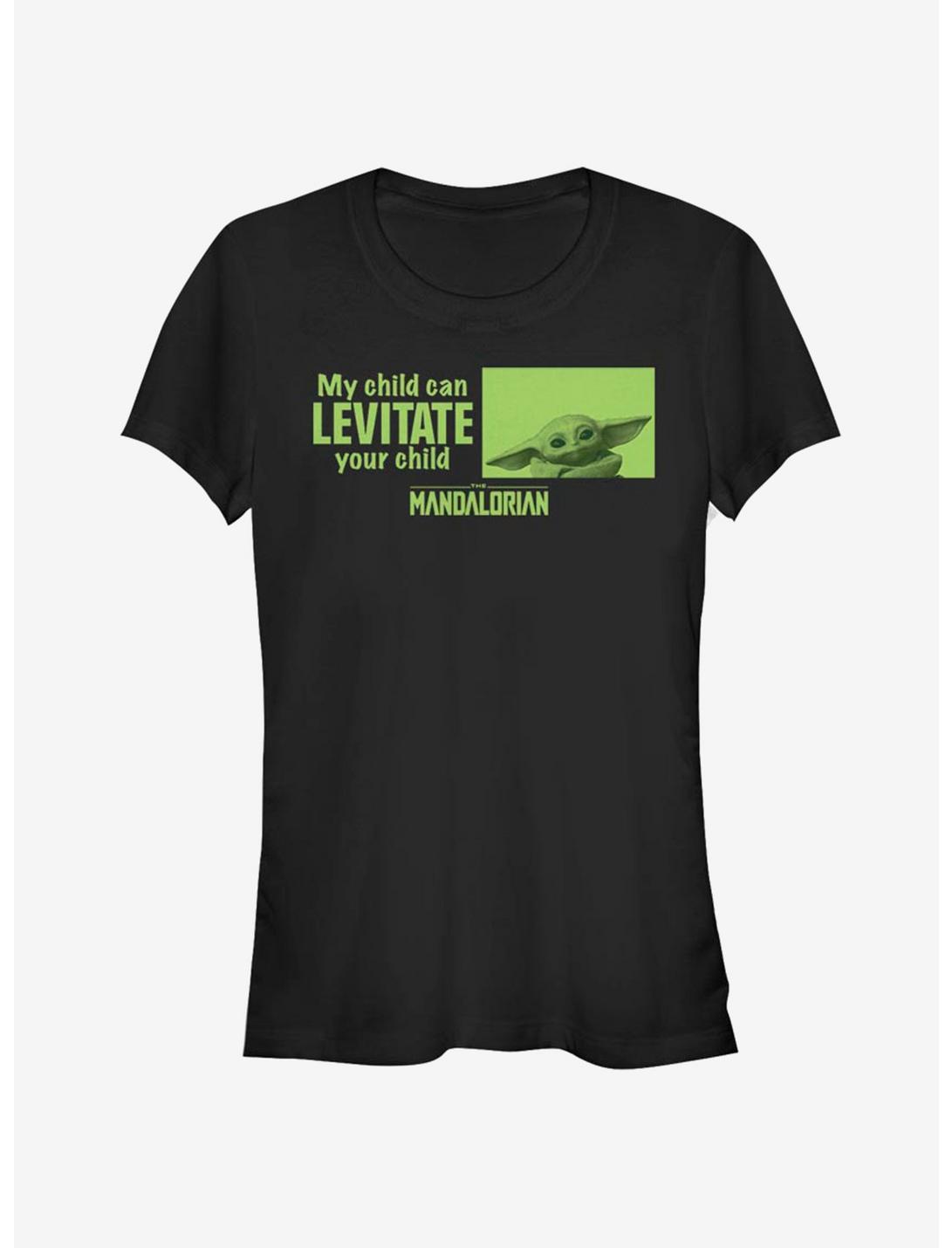 Star Wars The Mandalorian Levitate Child Girls T-Shirt, BLACK, hi-res