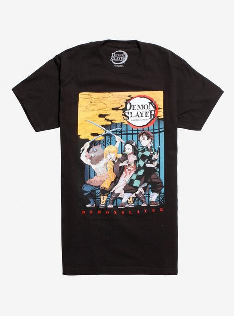 Demon Slayer: Kimetsu No Yaiba Group Poster T-Shirt | Hot Topic