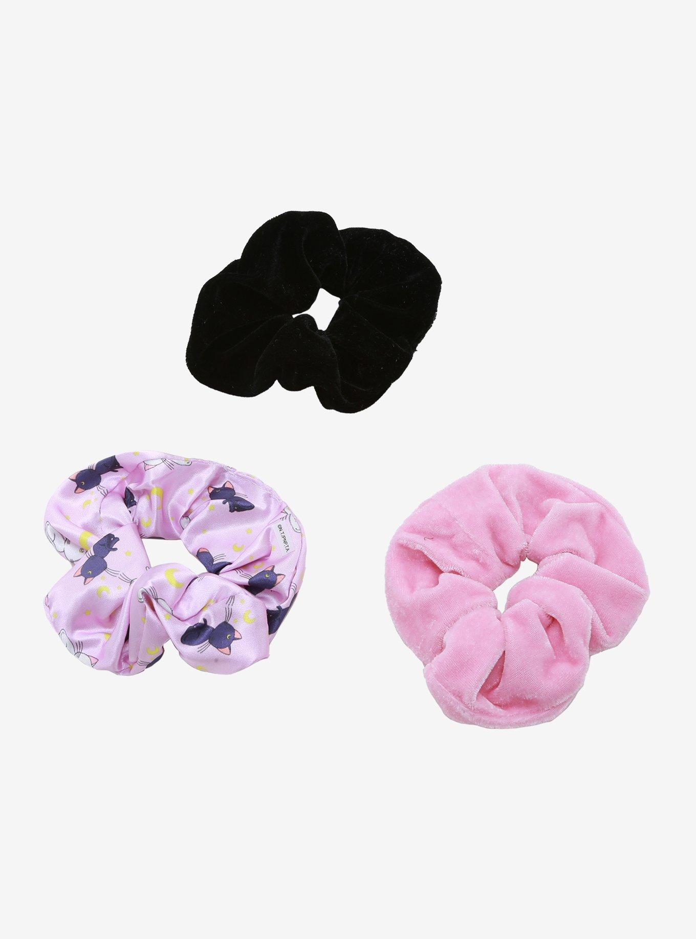 Sailor Moon Luna Scrunchie Set, , hi-res