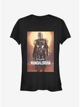 Star Wars The Mandalorian Main Poster Girls T-Shirt, BLACK, hi-res