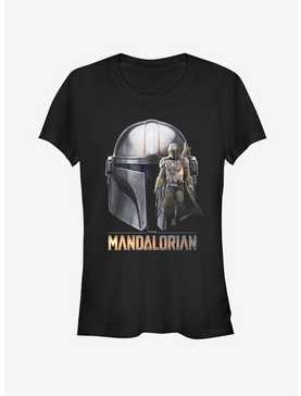 Star Wars The Mandalorian Mando Head Girls T-Shirt, , hi-res