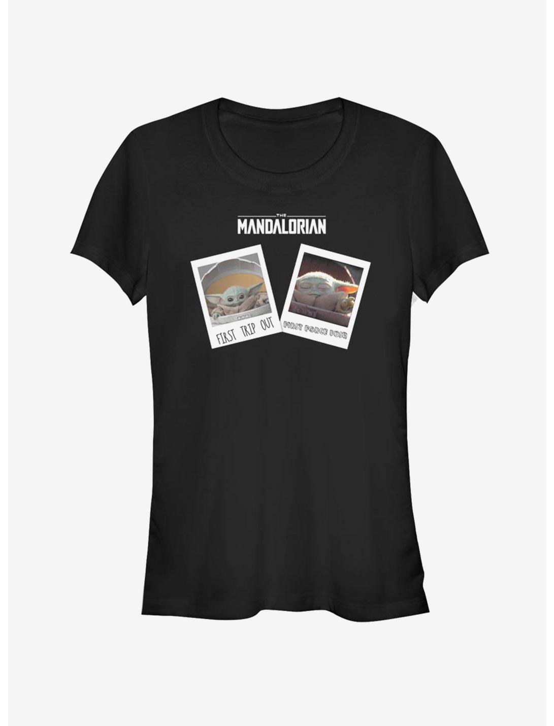 The Mandalorian Travel Pics Girls T-Shirt, BLACK, hi-res