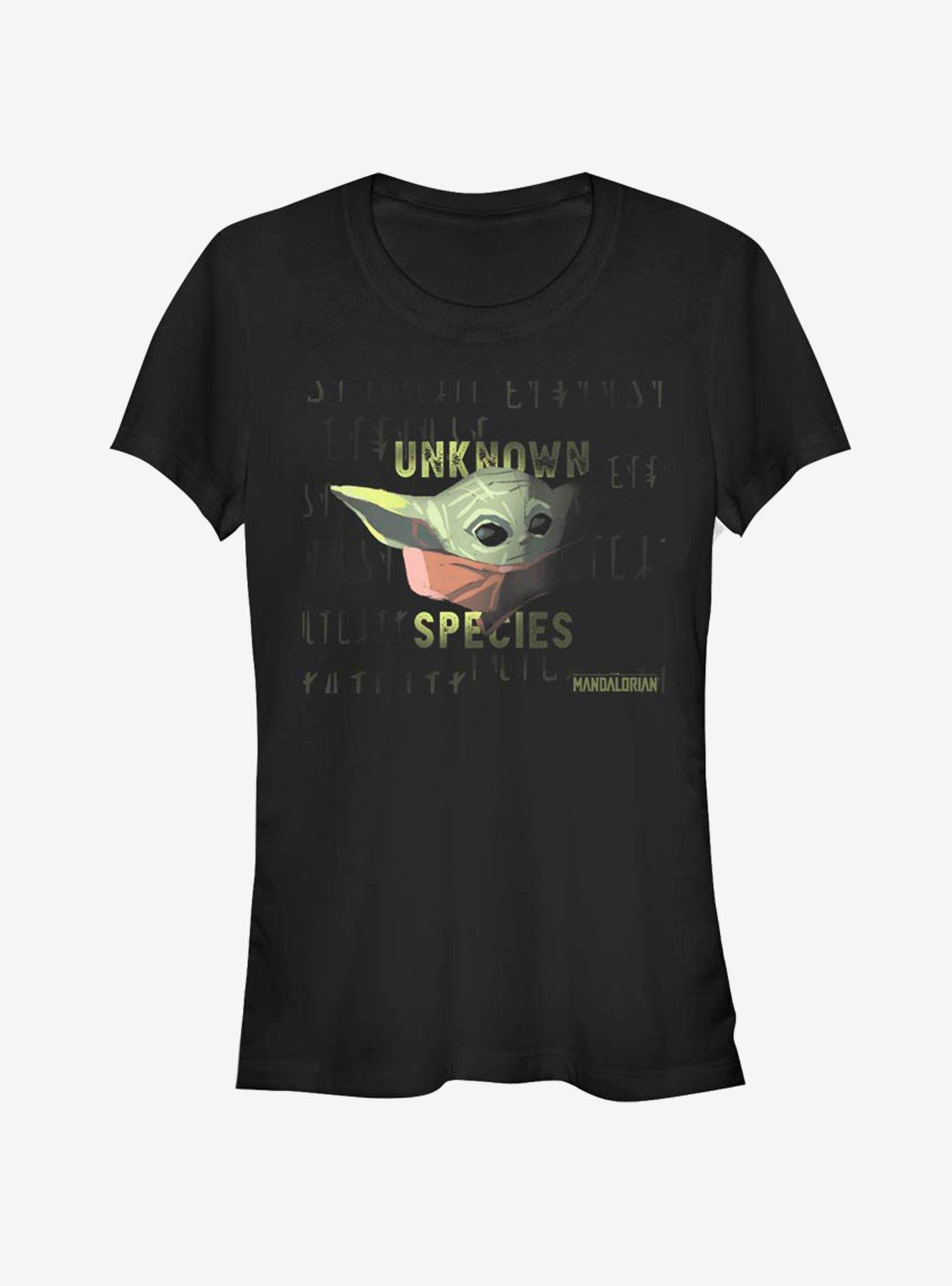 The Mandalorian Unknown Species Girls T-Shirt, BLACK, hi-res