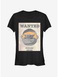 The Mandalorian Wanted Child Girls T-Shirt, , hi-res