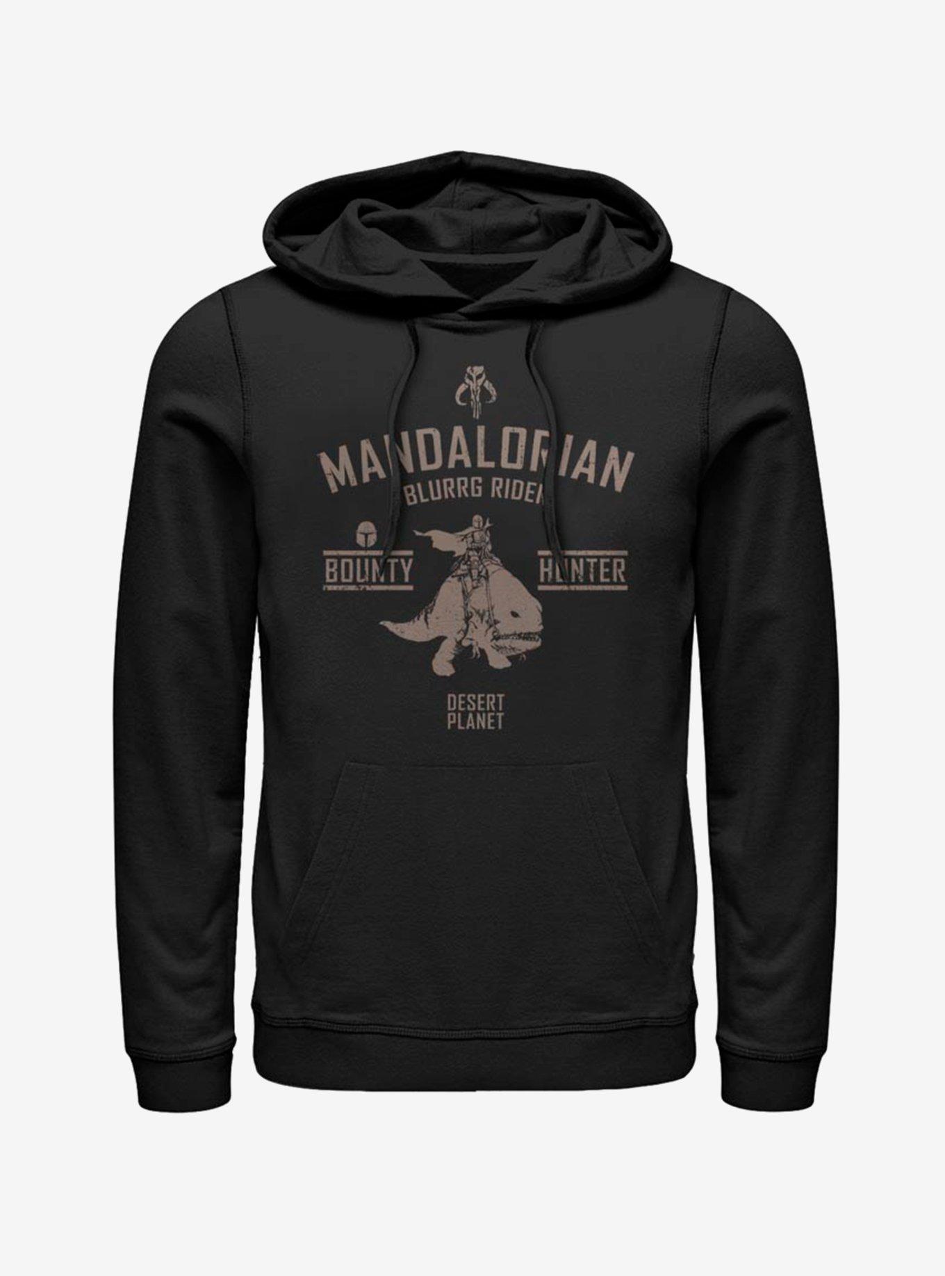 The Mandalorian Blurrg Rider Hoodie, BLACK, hi-res