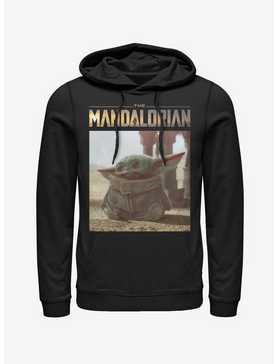 The Mandalorian Name Logo and The Child Hoodie, , hi-res