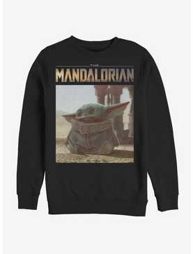 The Mandalorian Name Logo and The Child Sweatshirt, , hi-res