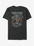 The Mandalorian Brutal Sorrounding T-Shirt, BLACK, hi-res