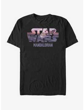 The Mandalorian The Child Logo Fill T-Shirt, , hi-res