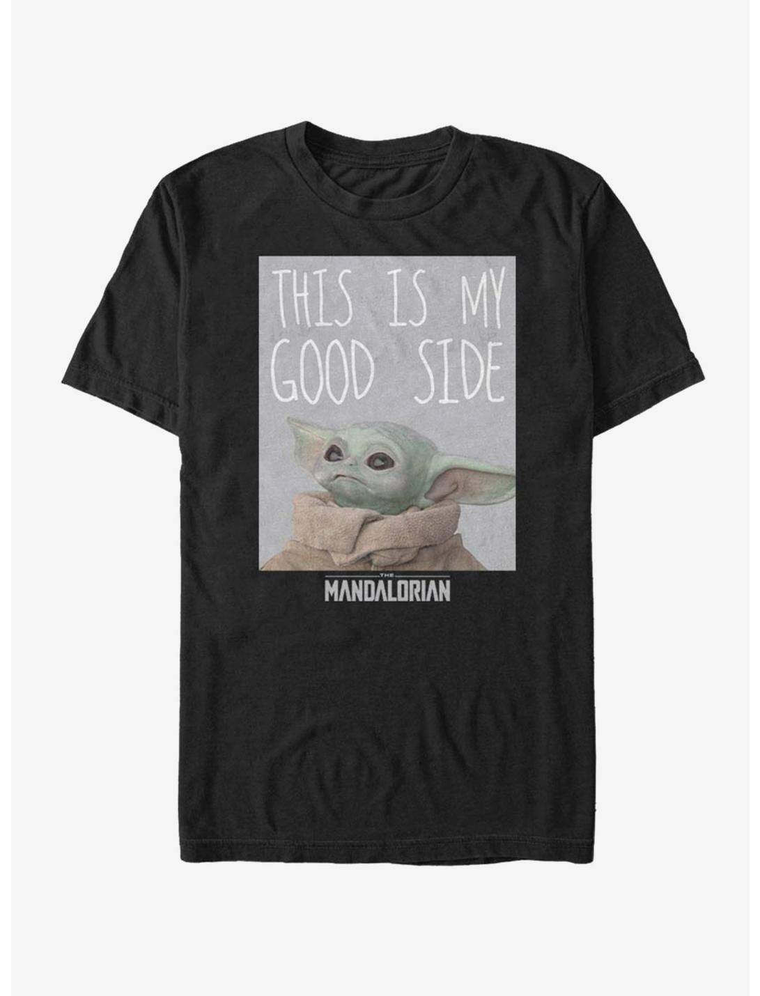 The Mandalorian Good Side T-Shirt, BLACK, hi-res