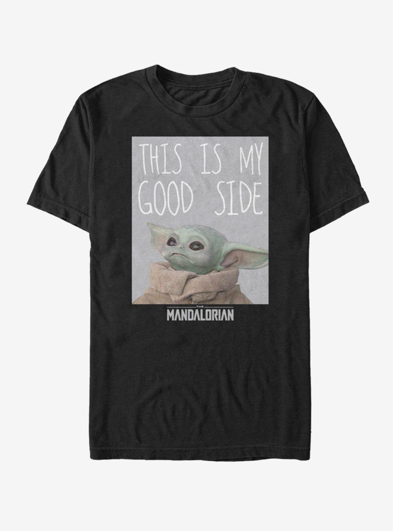 The Mandalorian Good Side T-Shirt, BLACK, hi-res