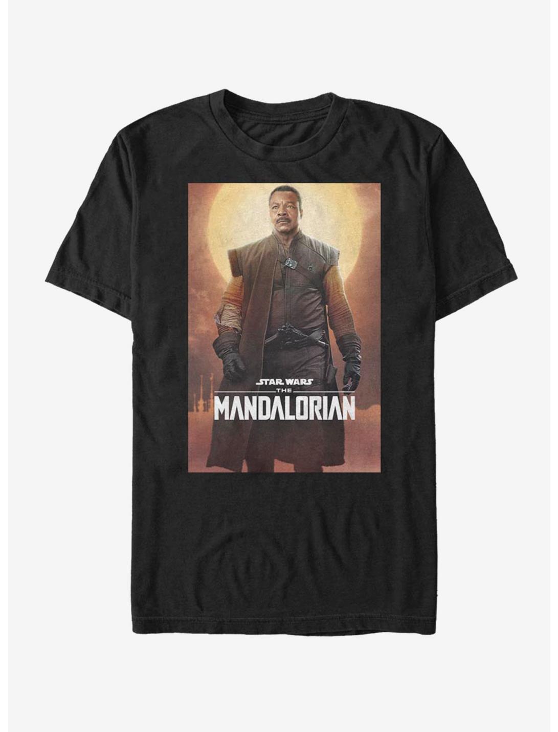 The Mandalorian Hero Poster T-Shirt, BLACK, hi-res