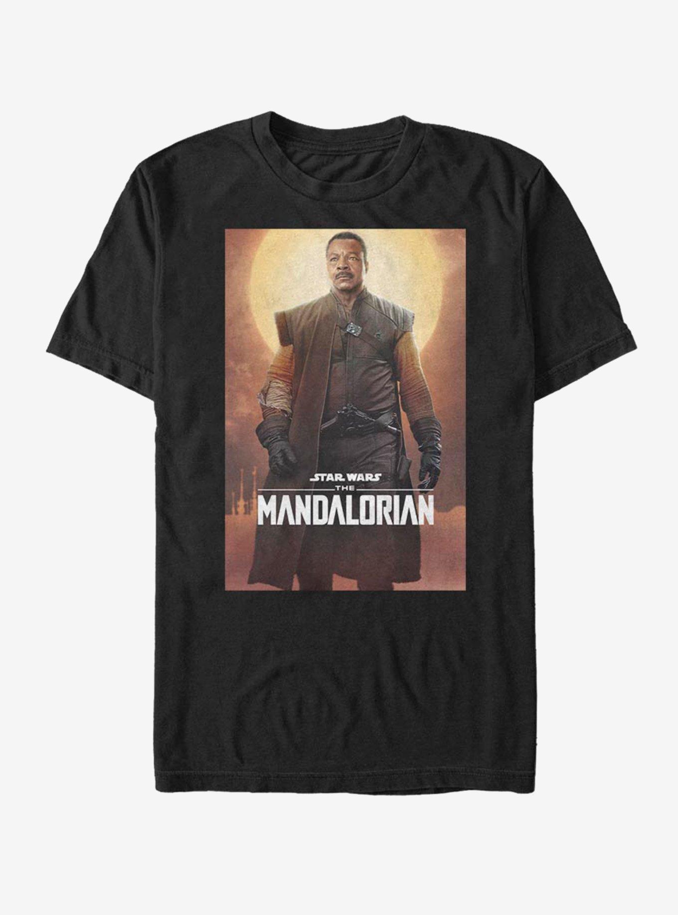 The Mandalorian Hero Poster T-Shirt, BLACK, hi-res