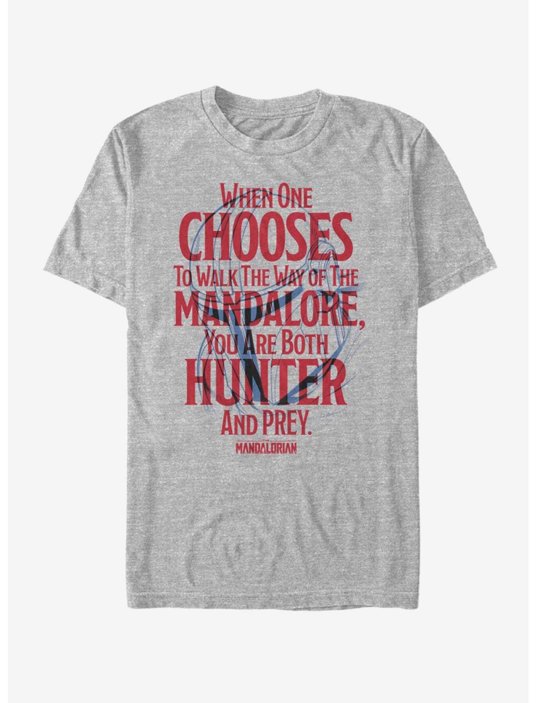 The Mandalorian Mandalore Line T-Shirt, ATH HTR, hi-res