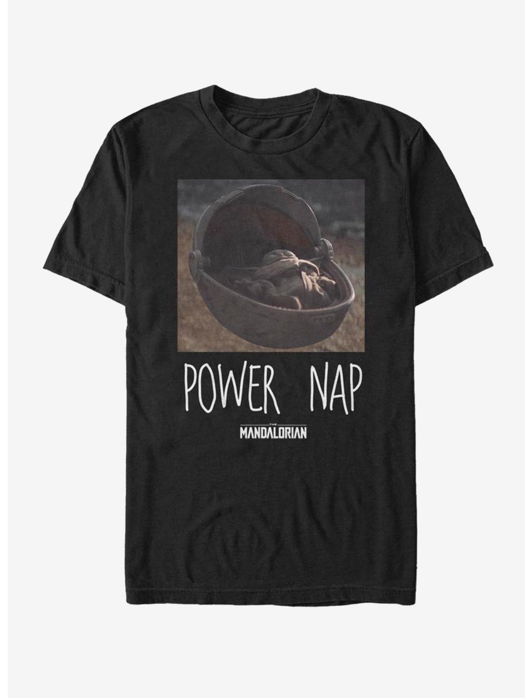 The Mandalorian Power Nap T-Shirt, BLACK, hi-res