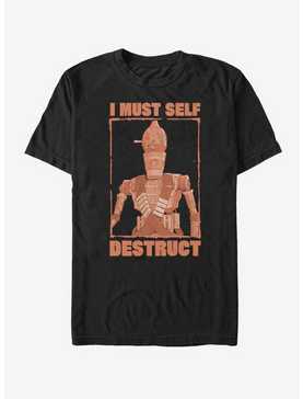 The Mandalorian Red Destruct T-Shirt, , hi-res