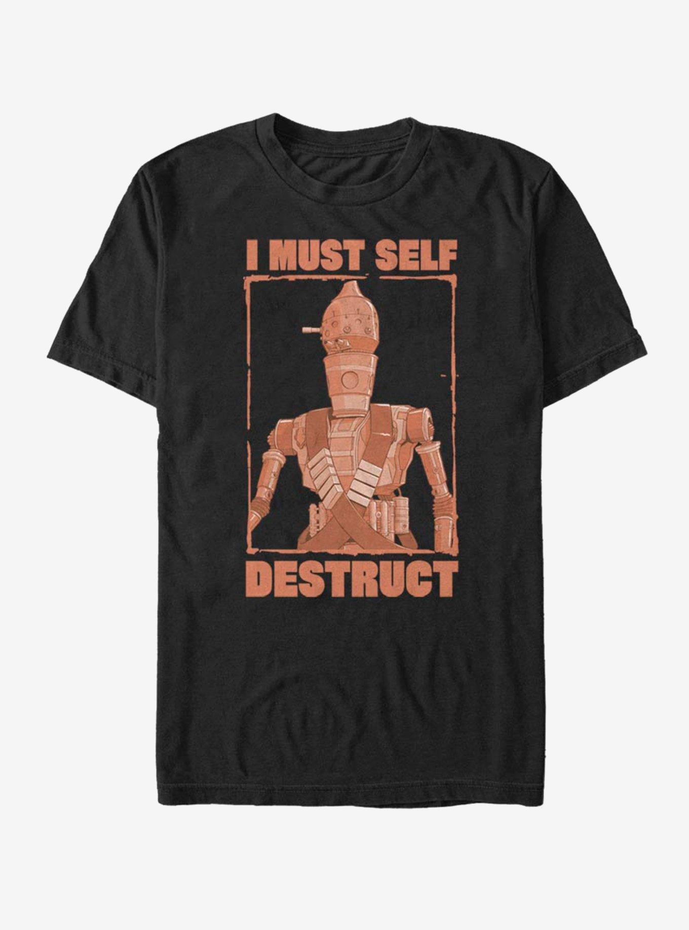 The Mandalorian Red Destruct T-Shirt, , hi-res