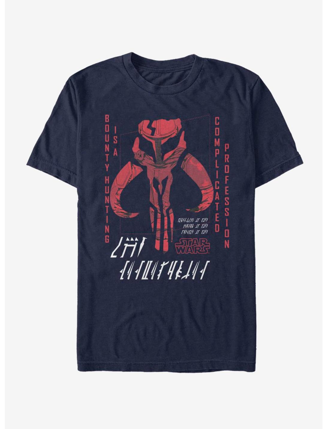The Mandalorian Retro Vengence T-Shirt, NAVY, hi-res
