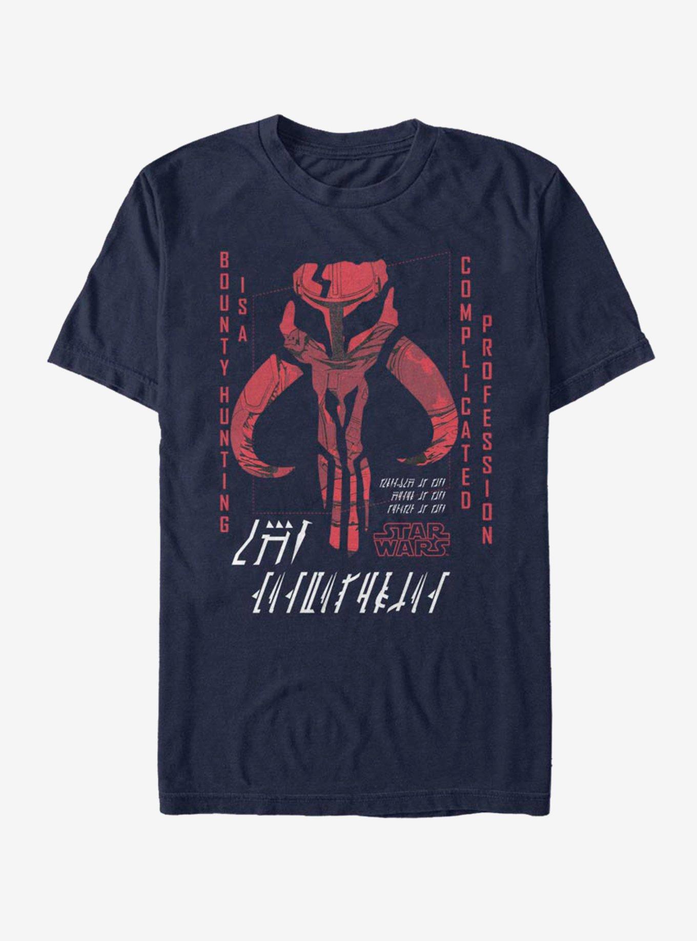 The Mandalorian Retro Vengence T-Shirt, NAVY, hi-res