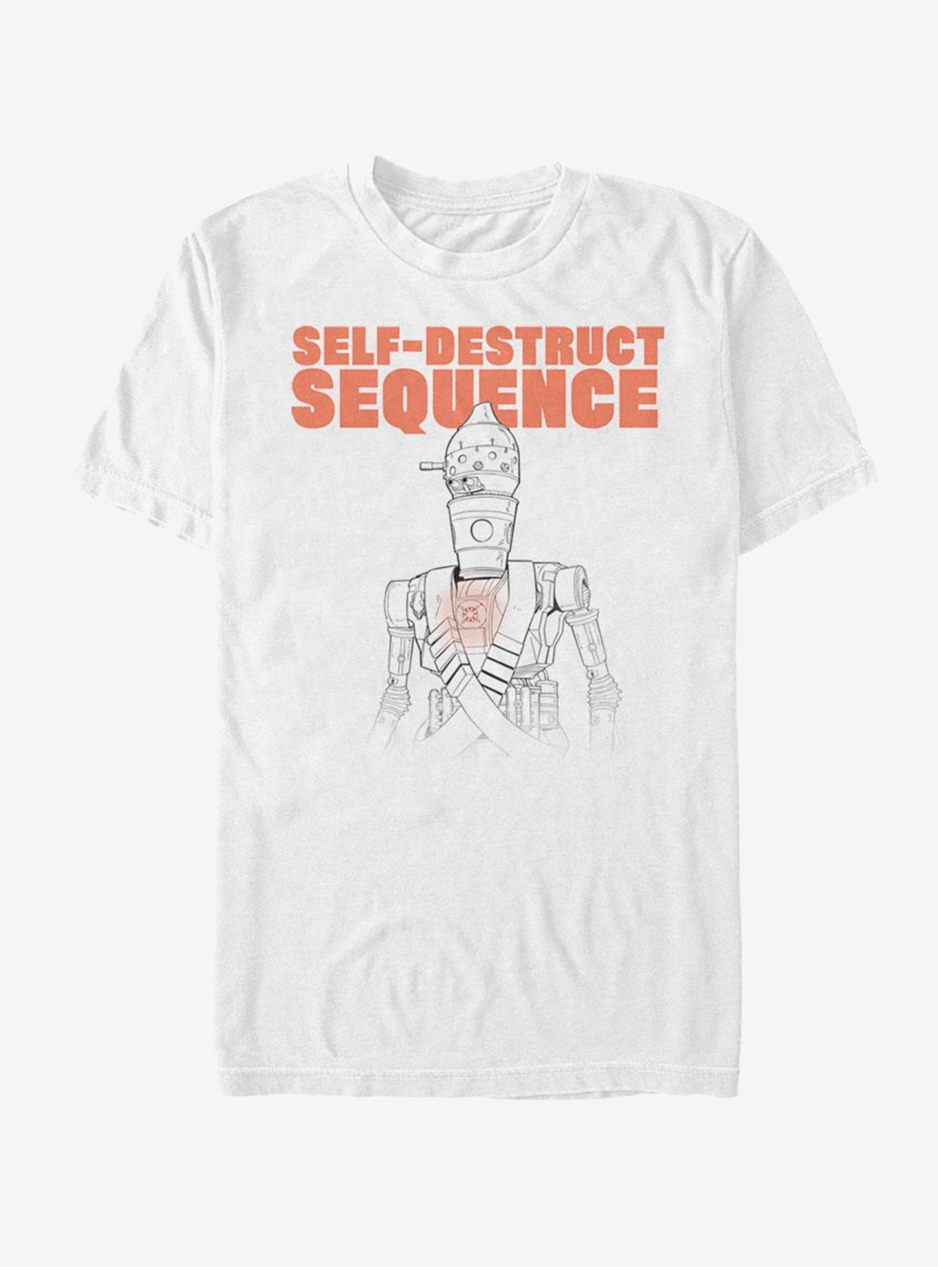 The Mandalorian Self Destruct IG-11 T-Shirt