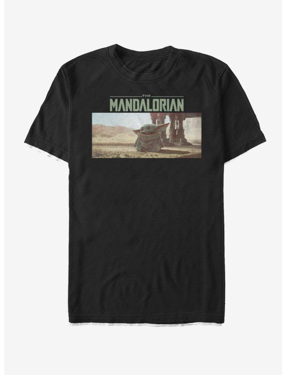 Star Wars The Mandalorian The Child Still Looking T-Shirt, BLACK, hi-res