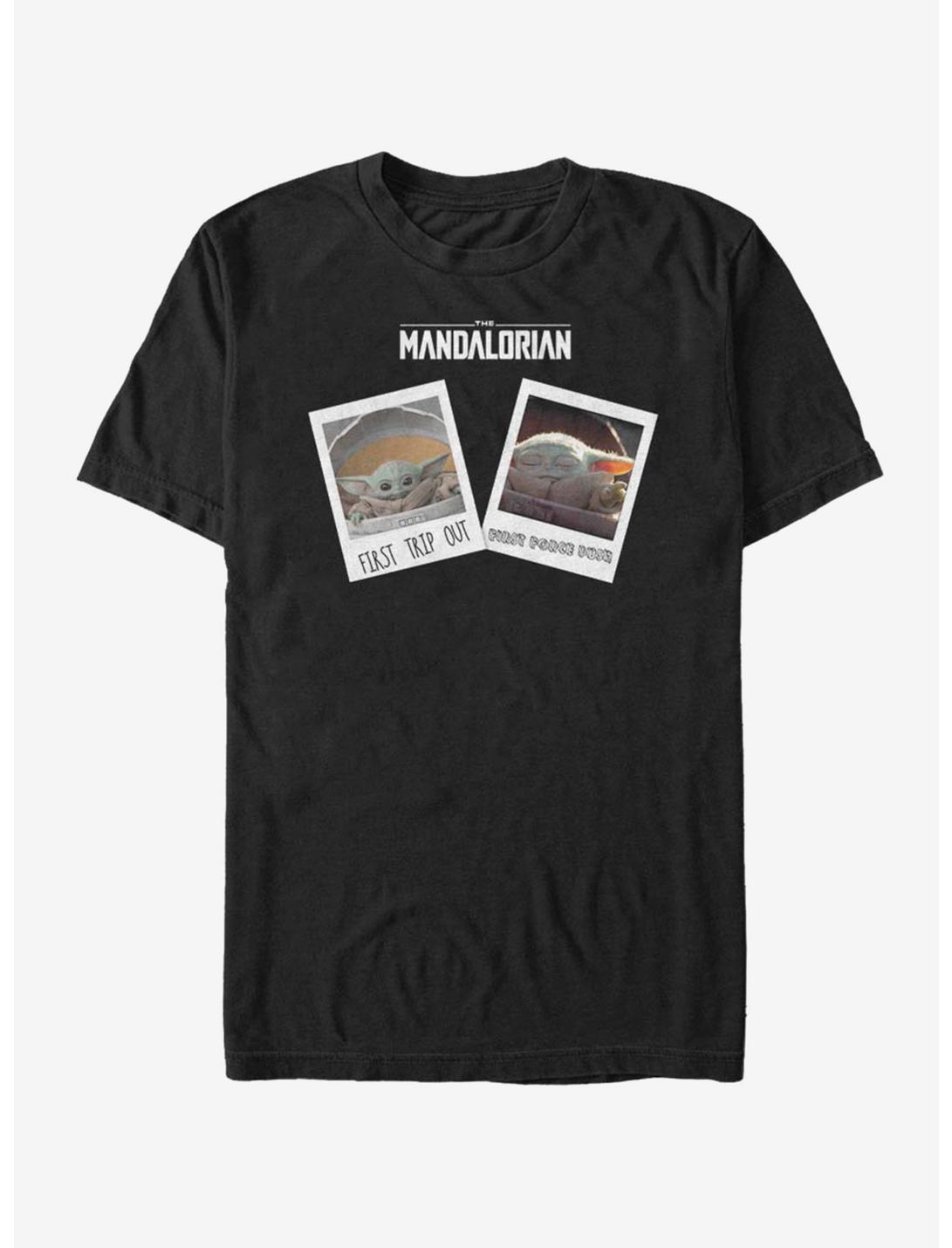 The Mandalorian Travel Pics T-Shirt, BLACK, hi-res
