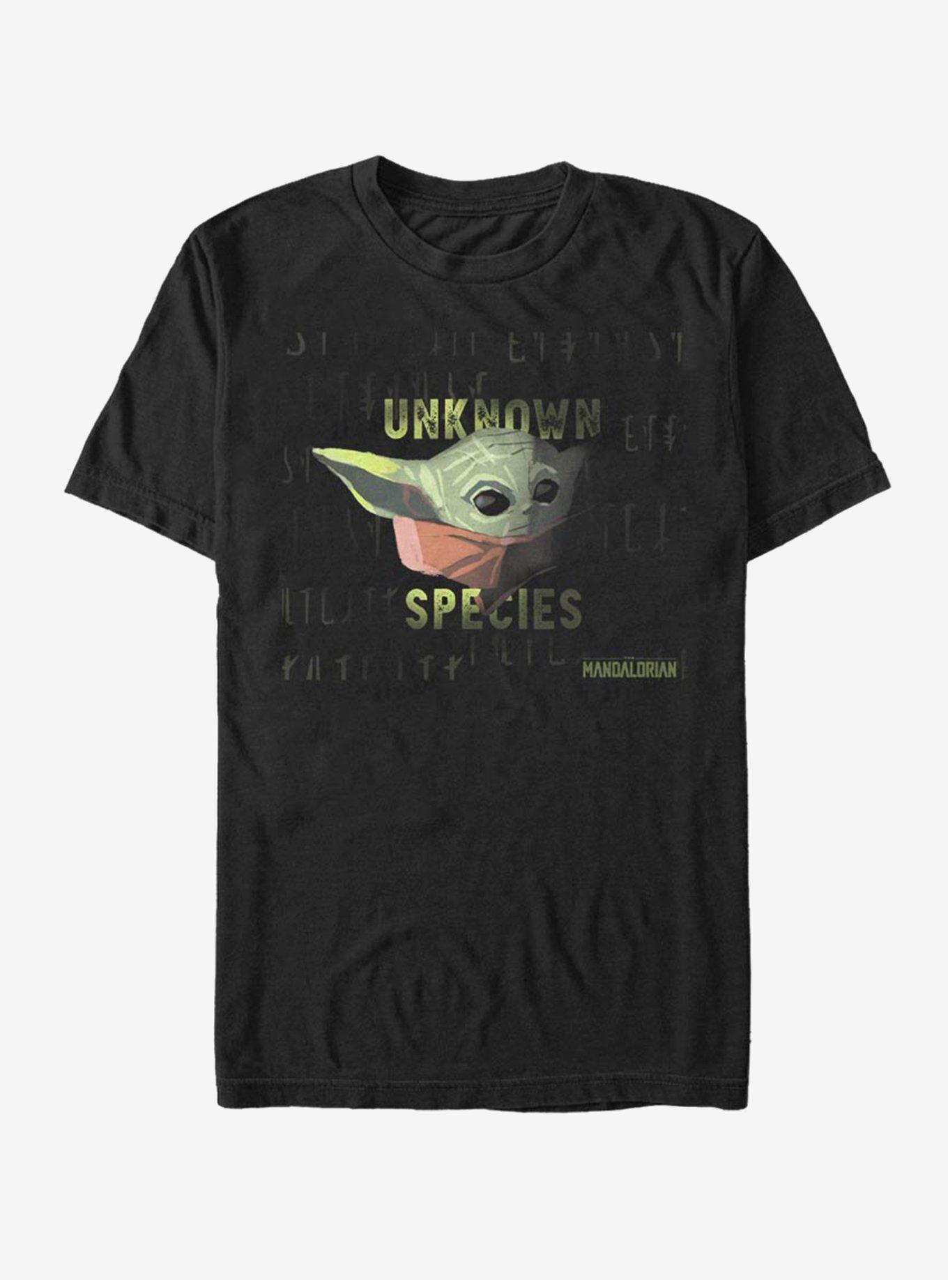 The Mandalorian Unknown Species T-Shirt, BLACK, hi-res