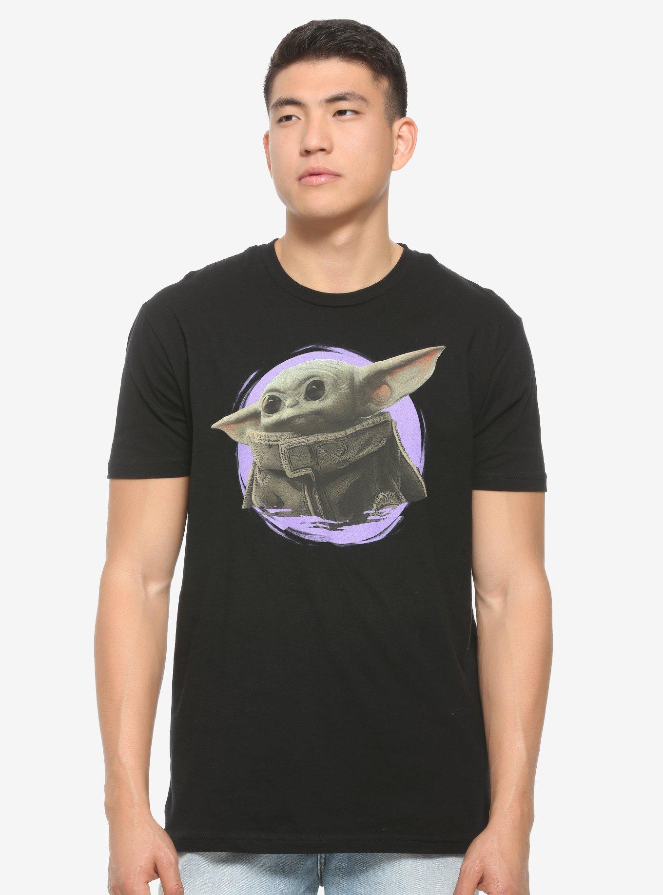 Star Wars The Mandalorian The Child Portrait T-Shirt, GREEN, hi-res