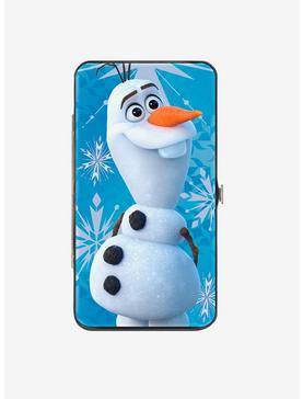 Disney Frozen 2 Olaf Smiling Pose Snowflakes Hinge Wallet, , hi-res