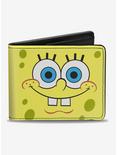 Spongebob Squarepants Face Close Up Bi-Fold Wallet, , hi-res