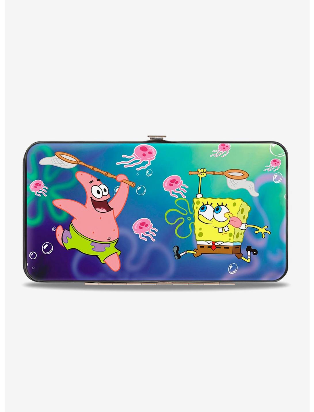 Spongebob Squarepants Patrick Jellyfishing Hinge Wallet, , hi-res