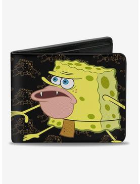 Spongebob Squarepants Primitive Poses Outlines Bi-Fold Wallet, , hi-res
