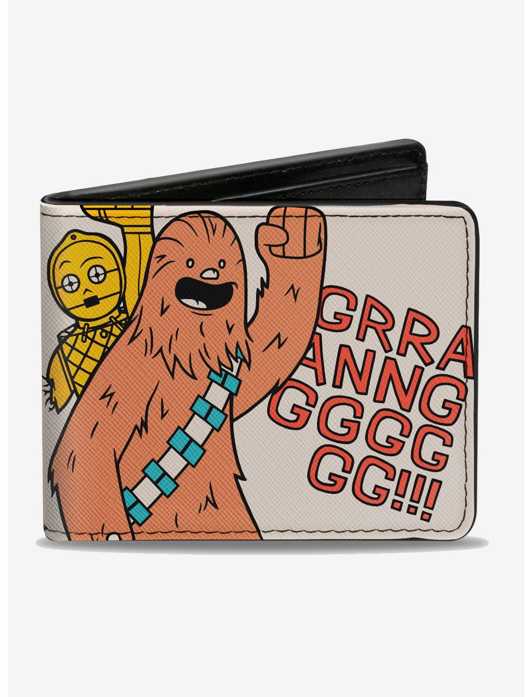 Star Wars Chewbacca Carrying C-3PO, R2-D2 Bi-Fold Wallet, , hi-res