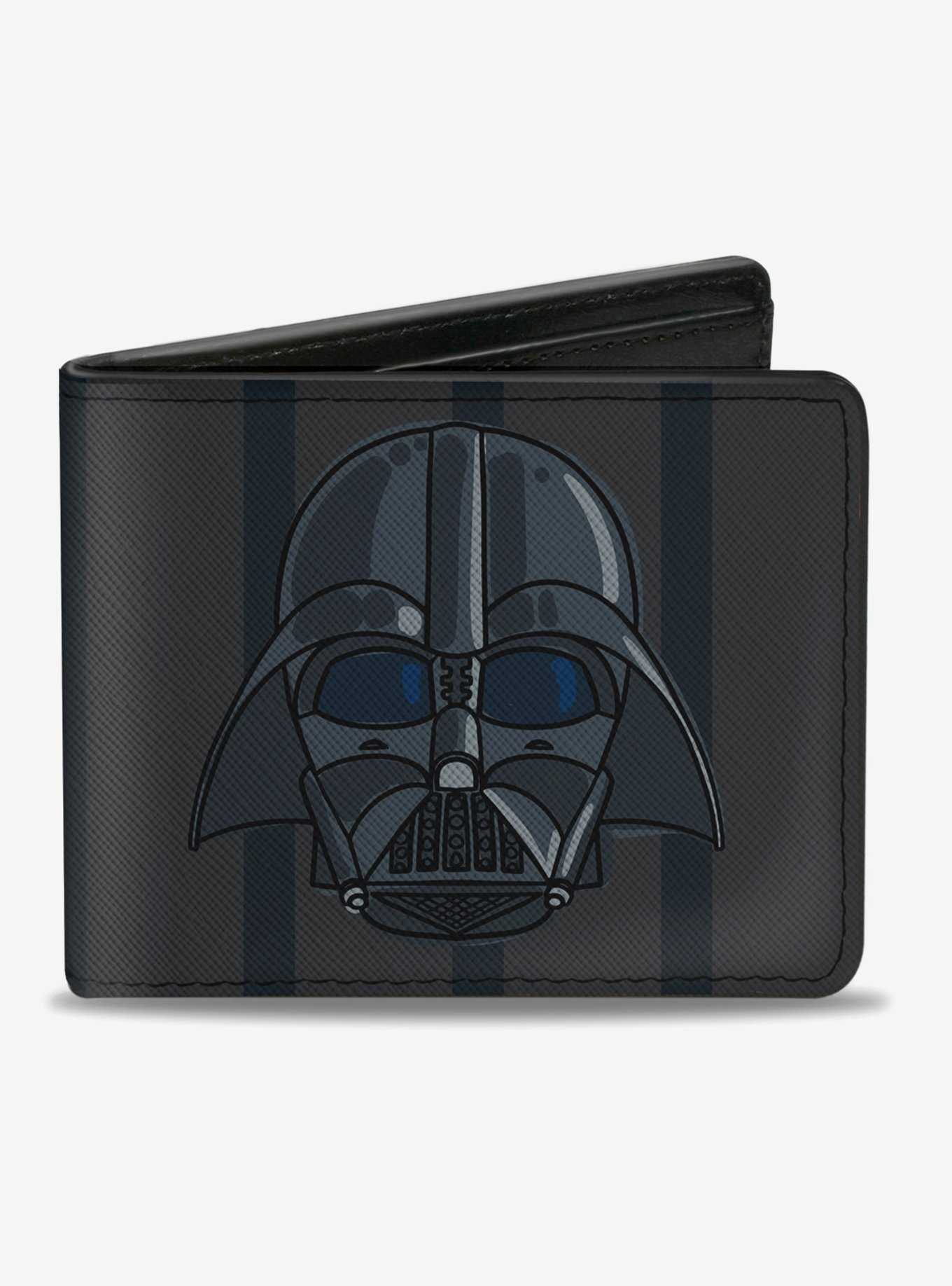 Star Wars Darth Vader Face Chest Panel Buttons Bi-Fold Wallet, , hi-res