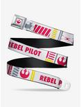 Star Wars Rebel Pilot Rebel Alliance Insignia X-Wing Fighter Youth Seatbelt Belt, , hi-res