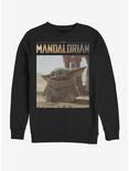 Star Wars The Mandalorian The Child All Smiles Sweatshirt, BLACK, hi-res