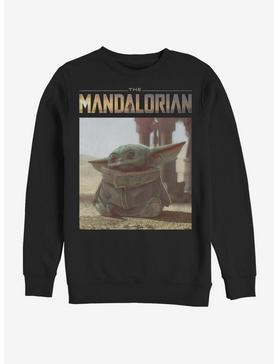 Plus Size Star Wars The Mandalorian The Child All Smiles Sweatshirt, , hi-res